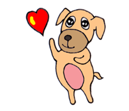 Dog roller sticker #2978542