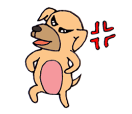 Dog roller sticker #2978546