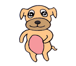 Dog roller sticker #2978551