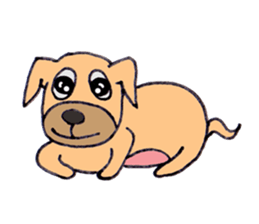 Dog roller sticker #2978553