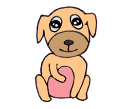 Dog roller sticker #2978554