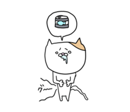 Three kinds of free cats sticker #2978695