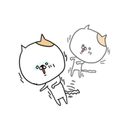 Three kinds of free cats sticker #2978697