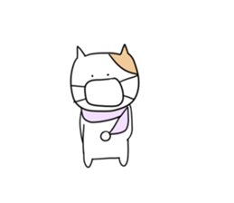Three kinds of free cats sticker #2978699