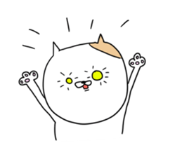 Three kinds of free cats sticker #2978703