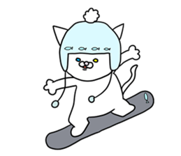 Three kinds of free cats sticker #2978712