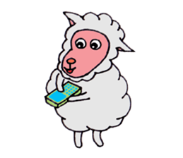 Sheep of Sally and friends sticker #2978813