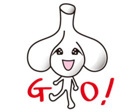 Garlic protagonist sticker #2978876