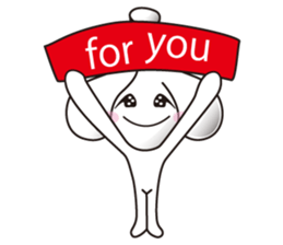 Garlic protagonist sticker #2978879