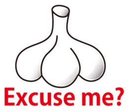 Garlic protagonist sticker #2978882