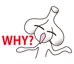 Garlic protagonist sticker #2978883