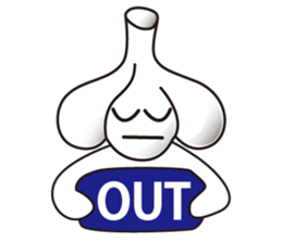 Garlic protagonist sticker #2978884