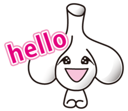 Garlic protagonist sticker #2978887