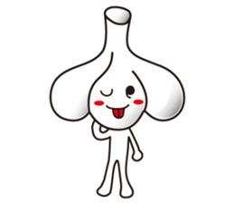 Garlic protagonist sticker #2978888