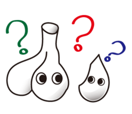 Garlic protagonist sticker #2978892