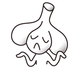 Garlic protagonist sticker #2978893