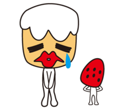 Garlic protagonist sticker #2978900