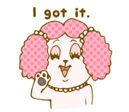 Dog Jessica sticker #2979078