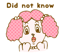 Dog Jessica sticker #2979079