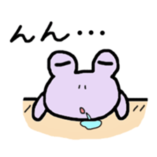 tamaco's Lovely Frog 3 sticker #2979924