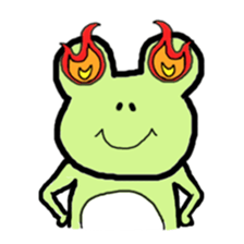 tamaco's Lovely Frog 3 sticker #2979944