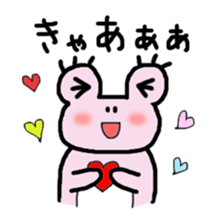 tamaco's Lovely Frog 3 sticker #2979950