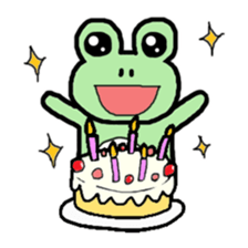 tamaco's Lovely Frog 3 sticker #2979951