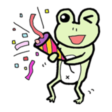 tamaco's Lovely Frog 3 sticker #2979952