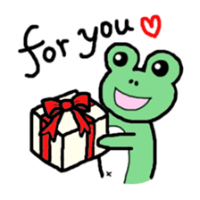 tamaco's Lovely Frog 3 sticker #2979953