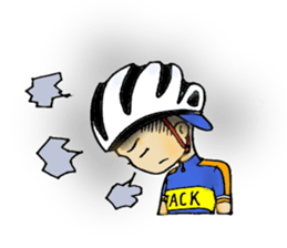 Bicycle and Jack sticker #2980043