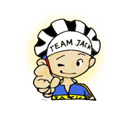 Bicycle and Jack sticker #2980052