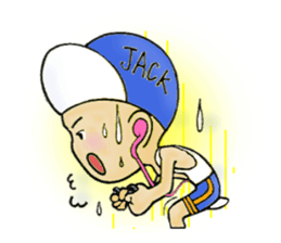 Bicycle and Jack sticker #2980065