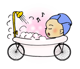 Bicycle and Jack sticker #2980066