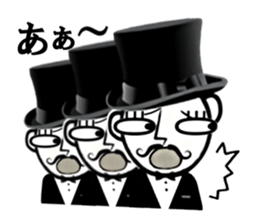 Funny gentleman vol.2 sticker #2980282