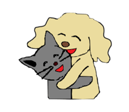 Toy poodle Waffle's lifestyle sticker #2980641