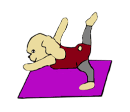 Toy poodle Waffle's lifestyle sticker #2980649