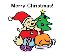 Toy poodle Waffle's lifestyle sticker #2980652