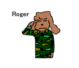 Toy poodle Waffle's lifestyle sticker #2980654