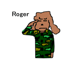 Toy poodle Waffle's lifestyle sticker #2980654