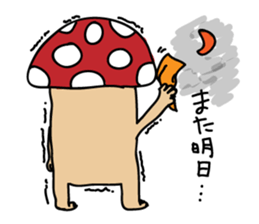 Mashroom Days sticker #2980873