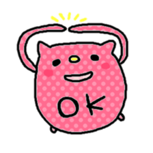 Dot hamster sticker #2981084