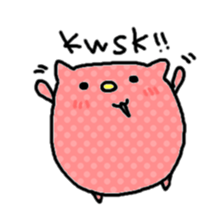 Dot hamster sticker #2981101