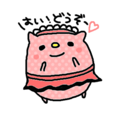 Dot hamster sticker #2981102