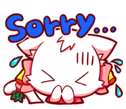 Meow mew world in Christmastime sticker #2981123