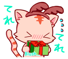 Meow mew world in Christmastime sticker #2981137