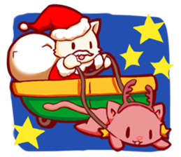 Meow mew world in Christmastime sticker #2981144