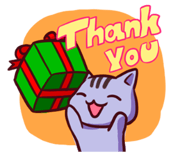 Meow mew world in Winter sticker #2981318