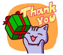 Meow mew world in Winter sticker #2981318