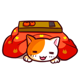 Meow mew world in Winter sticker #2981323