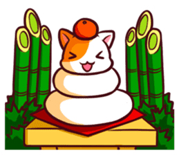 Meow mew world in Winter sticker #2981325